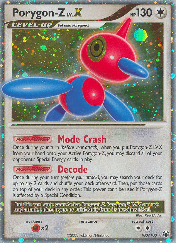 Porygon-Z LV.X — Pokémon TCG card