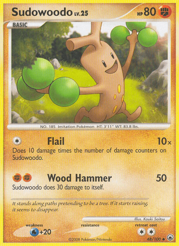 Sudowoodo — Majestic Dawn Pokémon TCG card by Kouki Saitou