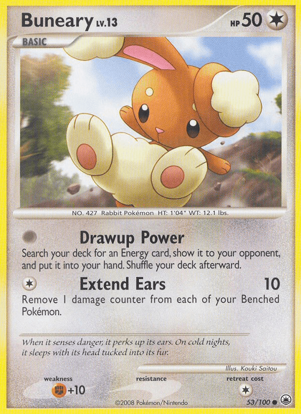 Buneary — Majestic Dawn Pokémon TCG card by Kouki Saitou