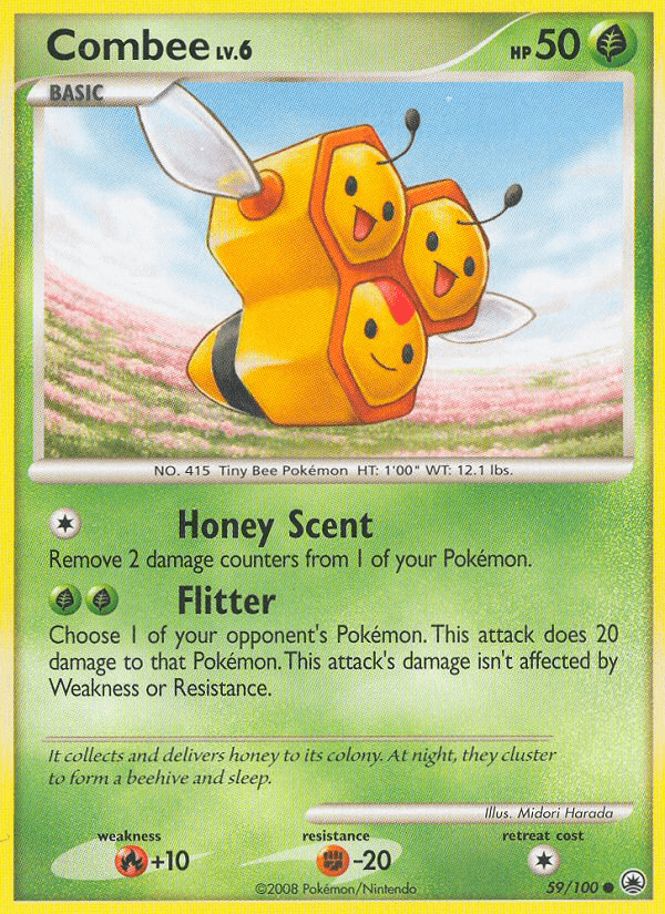 Combee — Majestic Dawn Pokémon TCG card by Midori Harada