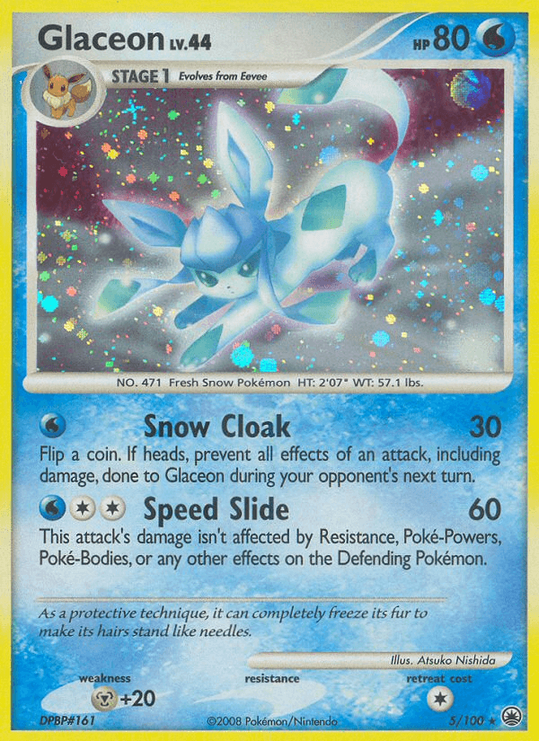 Glaceon (5) — Majestic Dawn Pokémon TCG card by Atsuko Nishida