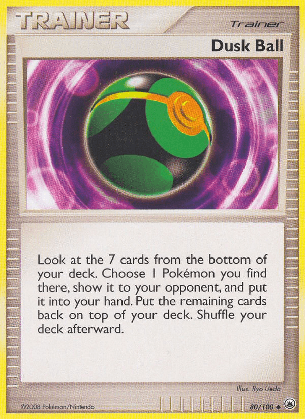 Dusk Ball — Majestic Dawn Pokémon TCG card by Ryo Ueda