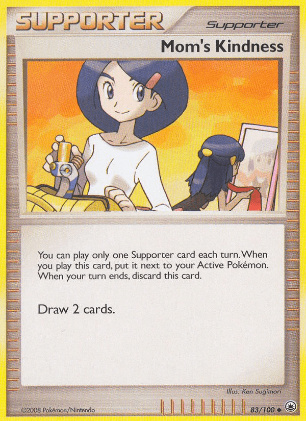 Mom's Kindness — Majestic Dawn Pokémon TCG card by Ken Sugimori