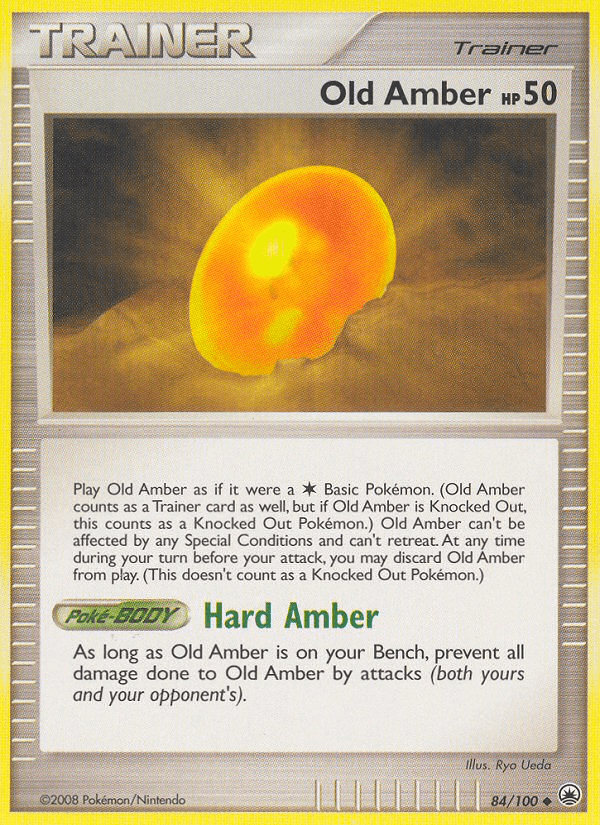 Old Amber — Majestic Dawn Pokémon TCG card by Ryo Ueda
