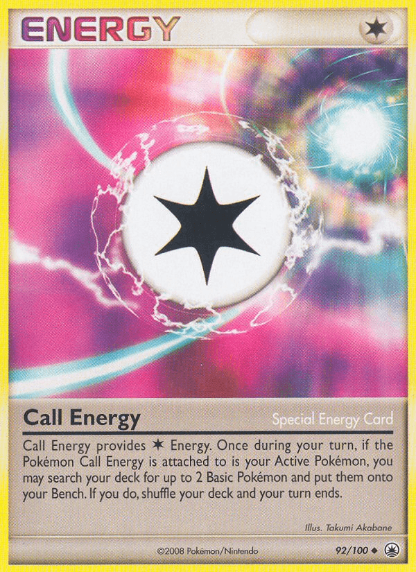 Call Energy — Majestic Dawn Pokémon TCG card by Takumi Akabane