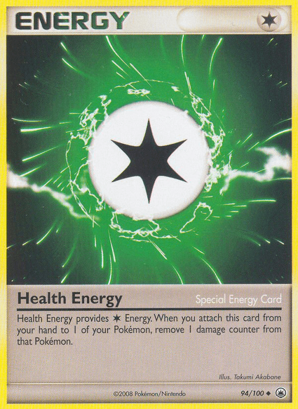 Health Energy — Majestic Dawn Pokémon TCG card by Takumi Akabane