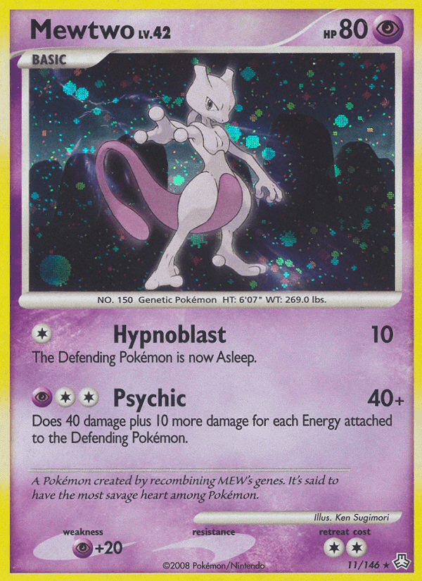 Mewtwo — Pokémon TCG card