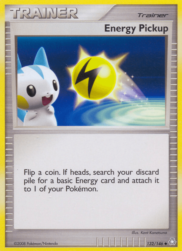 Energy Pickup — Legends Awakened Pokémon TCG card by Kent Kanetsuna