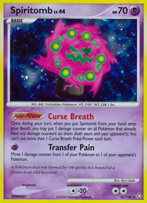Spiritomb — Legends Awakened Pokémon TCG card by Ryo Ueda