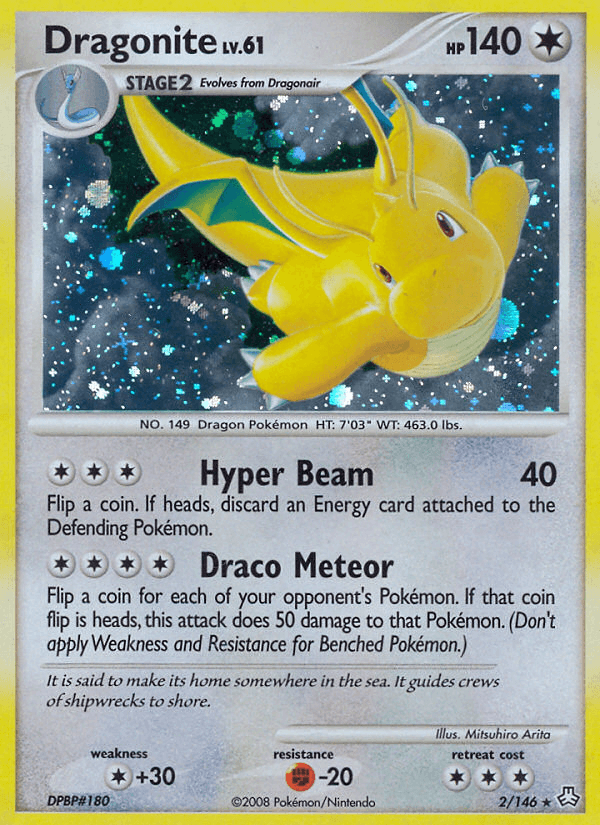 Dragonite — Pokémon TCG card