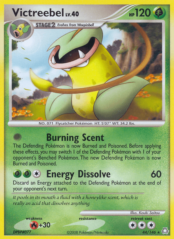 Victreebel — Legends Awakened Pokémon TCG card by Kouki Saitou
