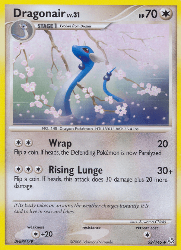 Dragonair — Legends Awakened Pokémon TCG card by Suwama Chiaki
