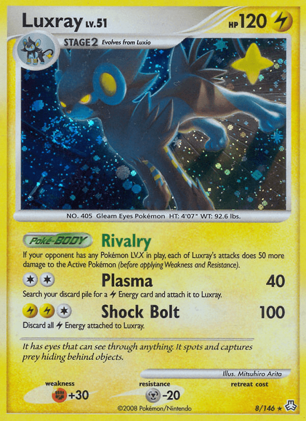 Luxray — Legends Awakened Pokémon TCG card by Mitsuhiro Arita