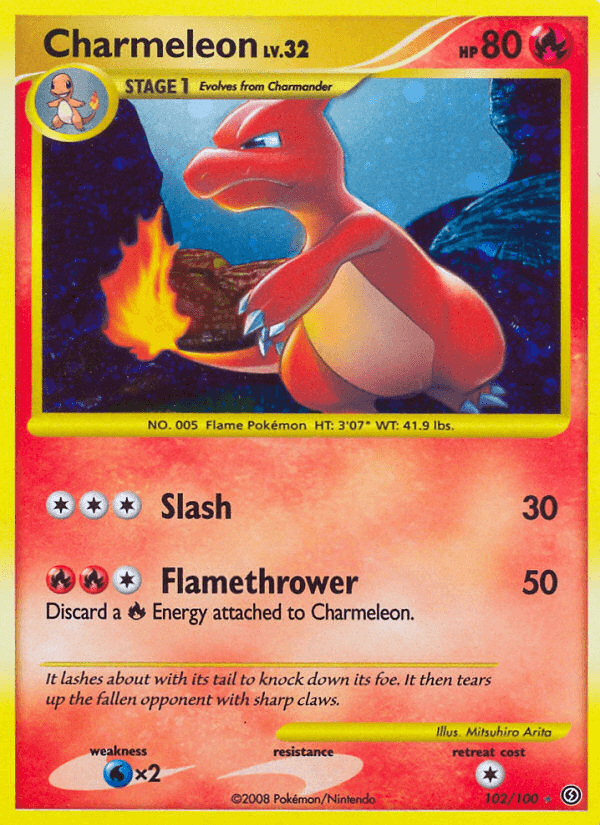 Charmeleon — Pokémon TCG card