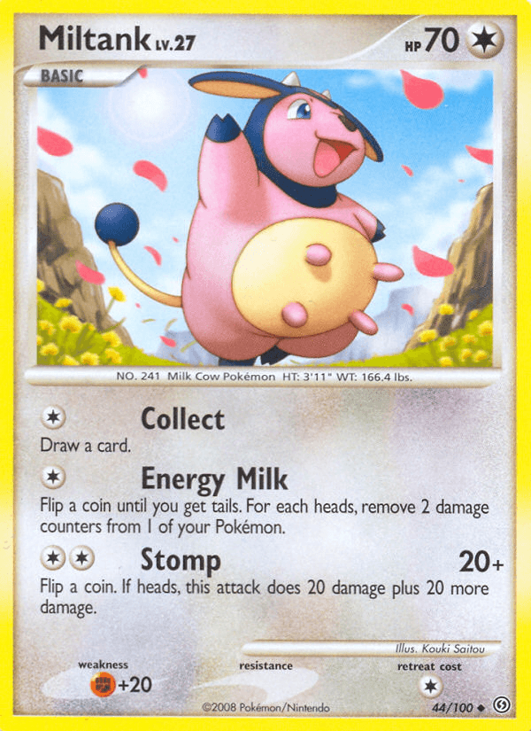 Miltank — Stormfront Pokémon TCG card by Kouki Saitou