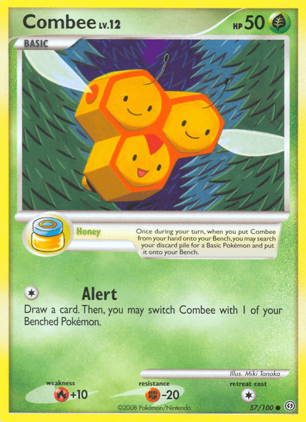Combee — Stormfront Pokémon TCG card by Miki Tanaka