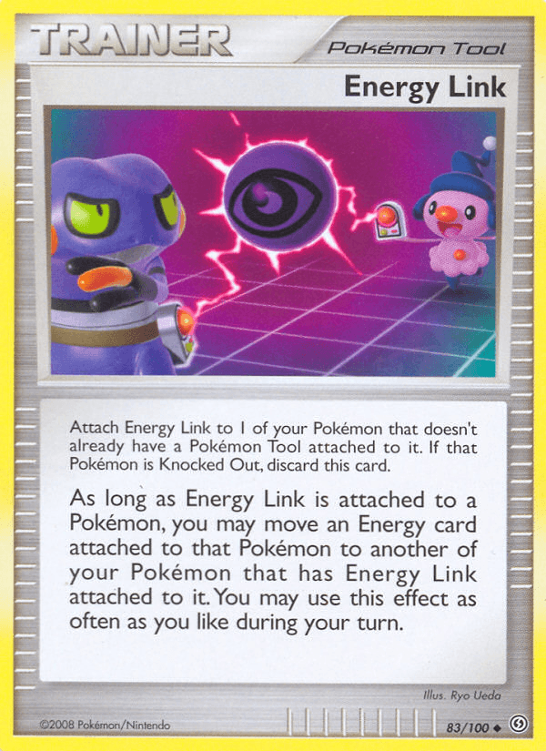 Energy Link — Stormfront Pokémon TCG card by Ryo Ueda