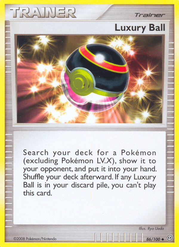 Luxury Ball — Stormfront Pokémon TCG card by Ryo Ueda