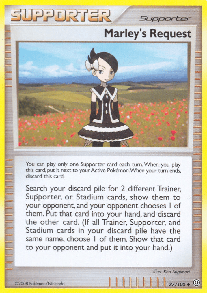 Marley's Request — Stormfront Pokémon TCG card by Ken Sugimori