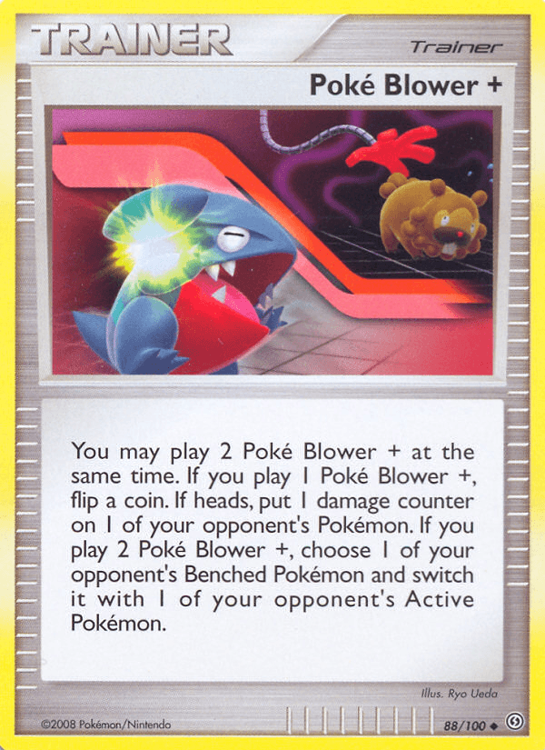 Poke Blower + — Stormfront Pokémon TCG card by Ryo Ueda