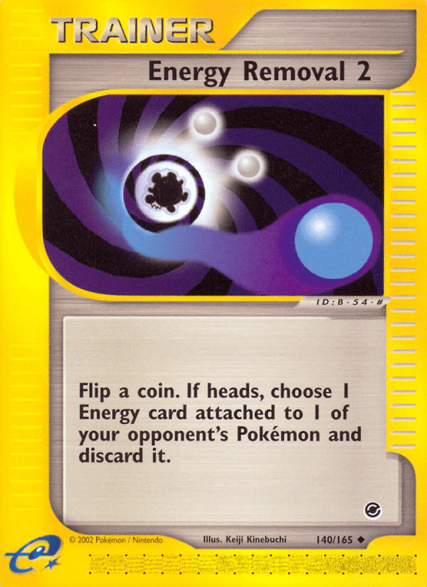 Energy Removal 2 — Expedition Pokémon TCG card by Keiji Kinebuchi