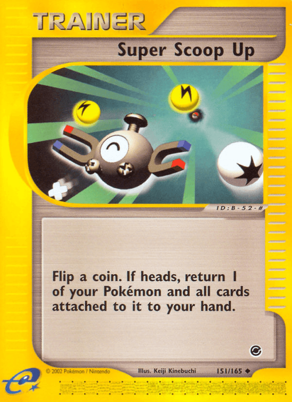 Super Scoop Up — Expedition Pokémon TCG card by Keiji Kinebuchi