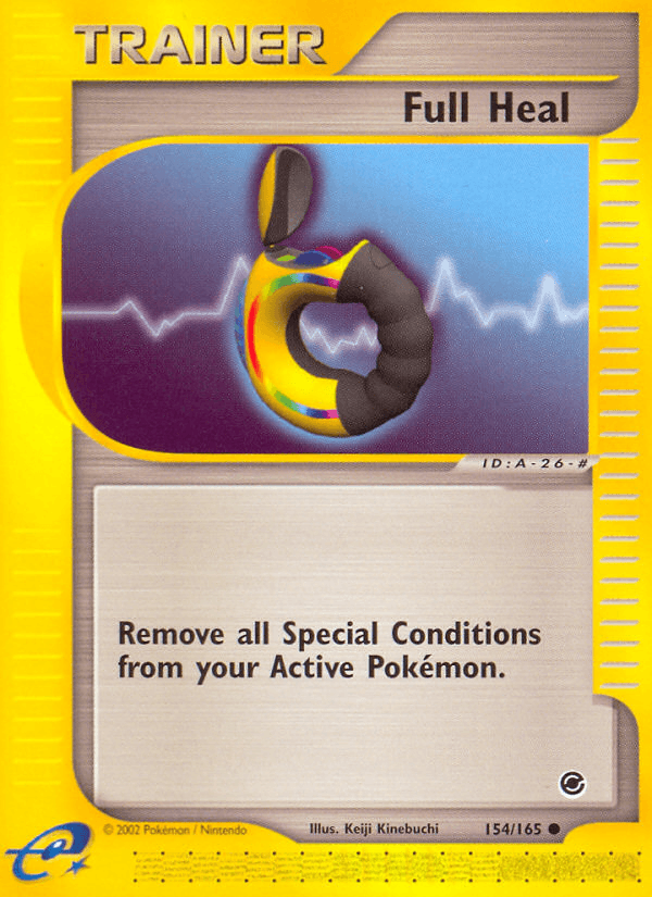 Full Heal — Expedition Pokémon TCG card by Keiji Kinebuchi