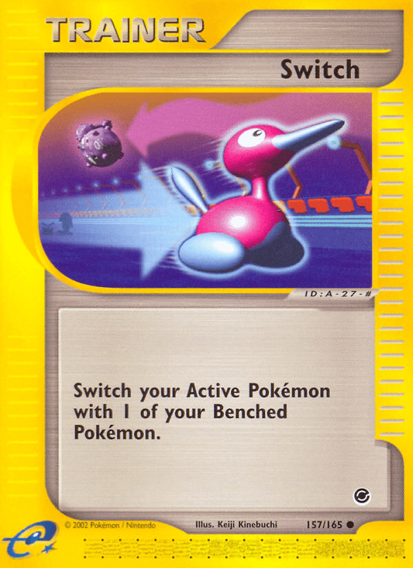 Switch — Expedition Pokémon TCG card by Keiji Kinebuchi