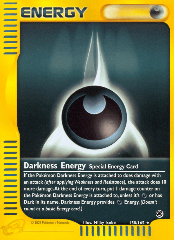 Darkness Energy — Expedition Pokémon TCG card by Milky Isobe