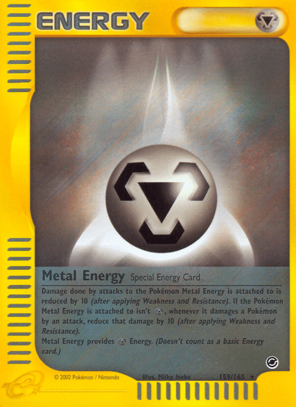 Metal Energy — Expedition Pokémon TCG card by Milky Isobe