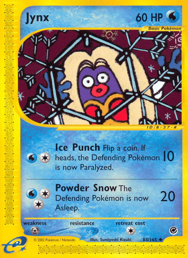 Jynx — Expedition Pokémon TCG card by Sumiyoshi Kizuki