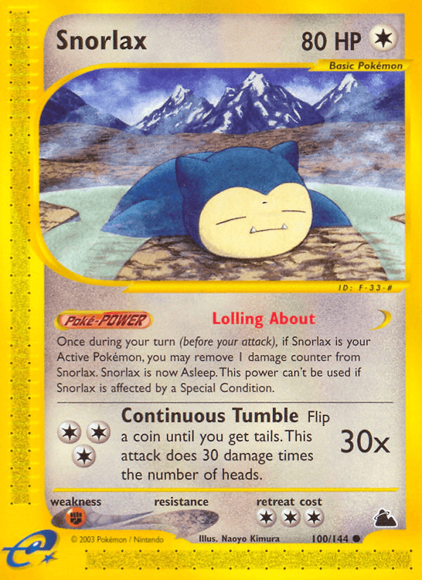 Snorlax — Skyridge
