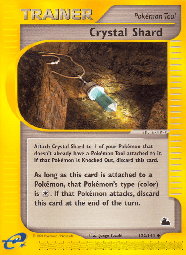Crystal Shard — Skyridge Pokémon TCG card by Jungo Suzuki