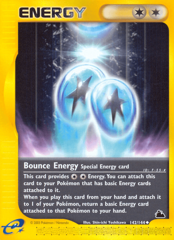 Bounce Energy — Skyridge Pokémon TCG card by Shin-ichi Yoshikawa