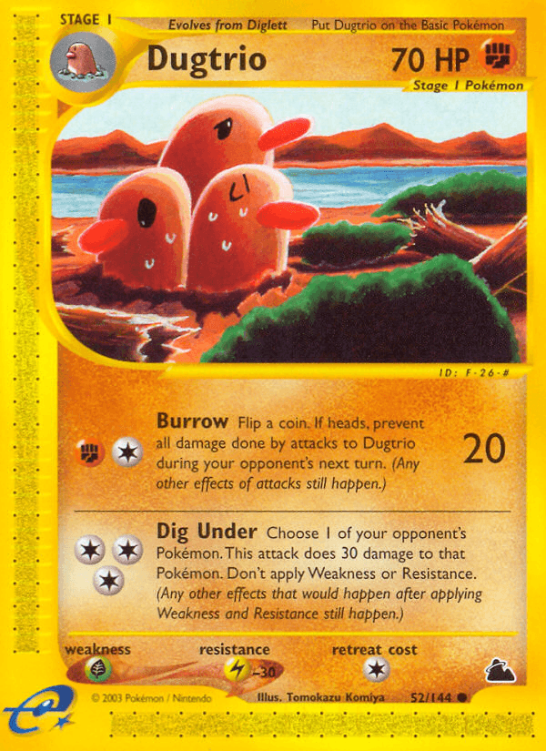 Dugtrio — Skyridge