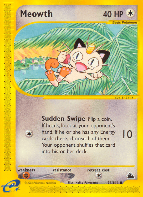 Meowth — Skyridge