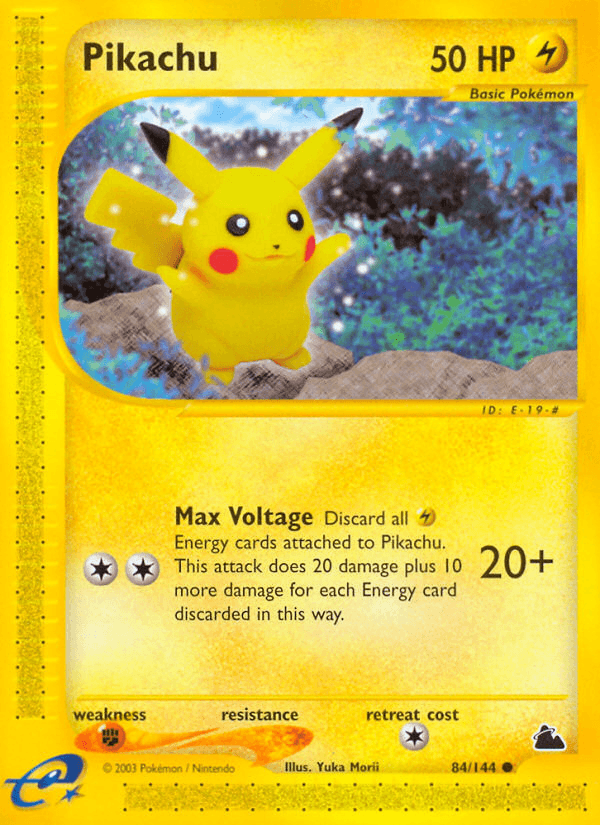 Pikachu — Skyridge