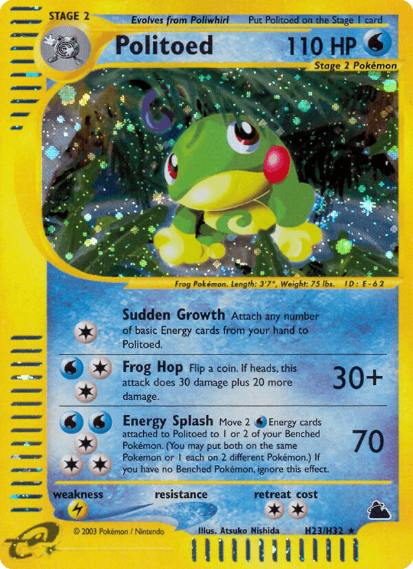Politoed (H23) — Skyridge