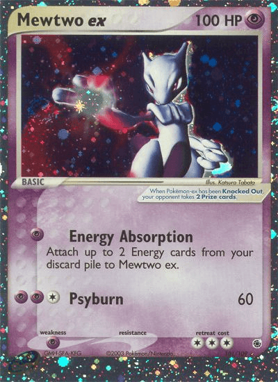 Mewtwo ex — Ruby and Sapphire