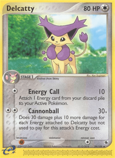 Delcatty - 29/109 — Ruby and Sapphire