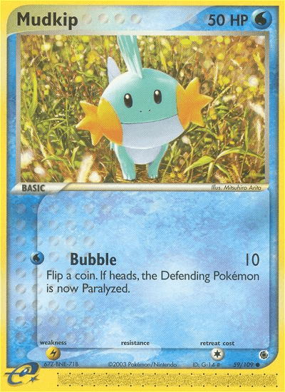 Mudkip - 59/109 — Ruby and Sapphire