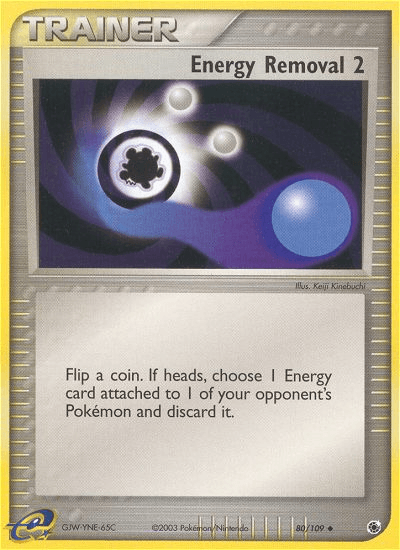 Energy Removal 2 — EX Battle Stadium Pokémon TCG card by Keiji Kinebuchi