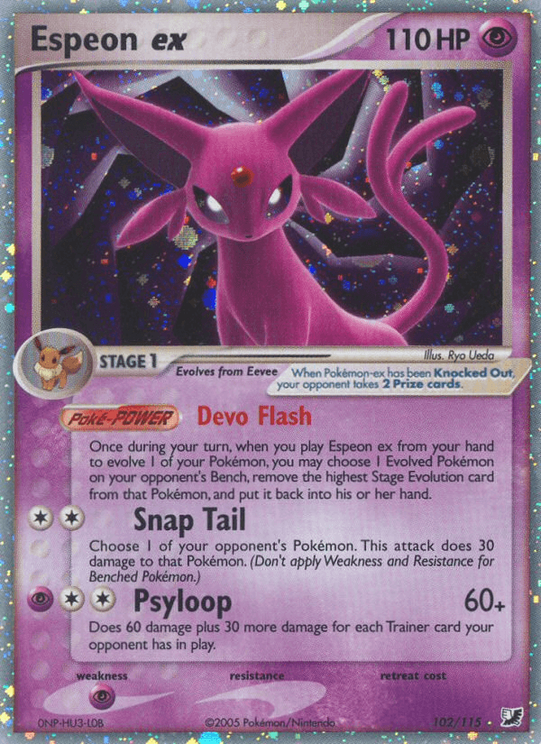 Espeon ex — Unseen Forces