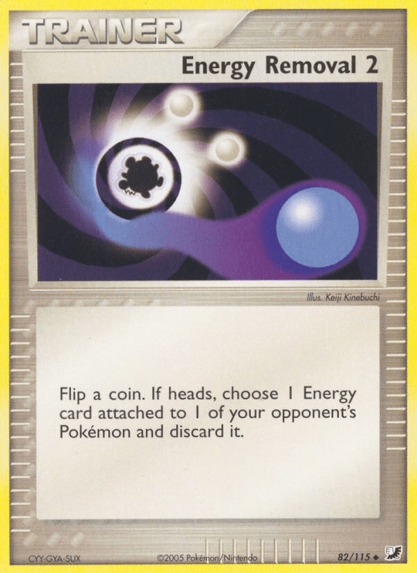 Energy Removal 2 — Unseen Forces Pokémon TCG card by Keiji Kinebuchi