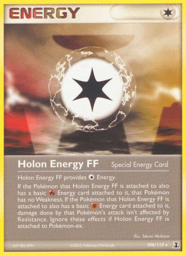 Holon Energy FF — Delta Species Pokémon TCG card by Takumi Akabane