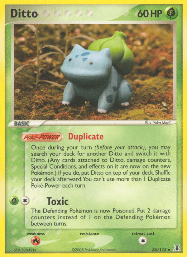 Ditto (Bulbasaur) — Delta Species