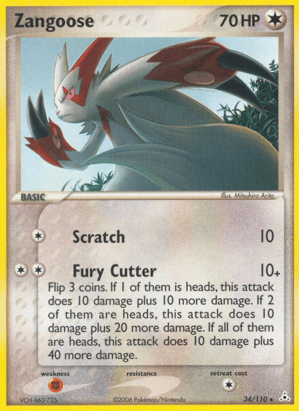 Zangoose — Holon Phantoms