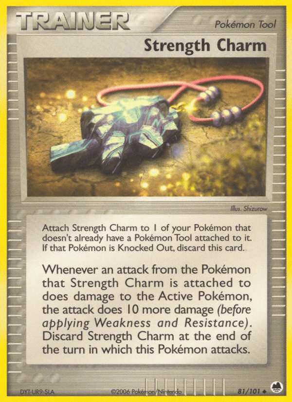 Strength Charm — Dragon Frontiers Pokémon TCG card by Shizurow