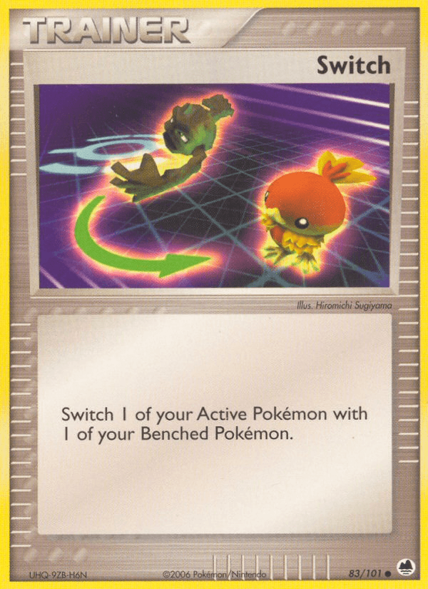 Switch — Dragon Frontiers Pokémon TCG card by Hiromichi Sugiyama