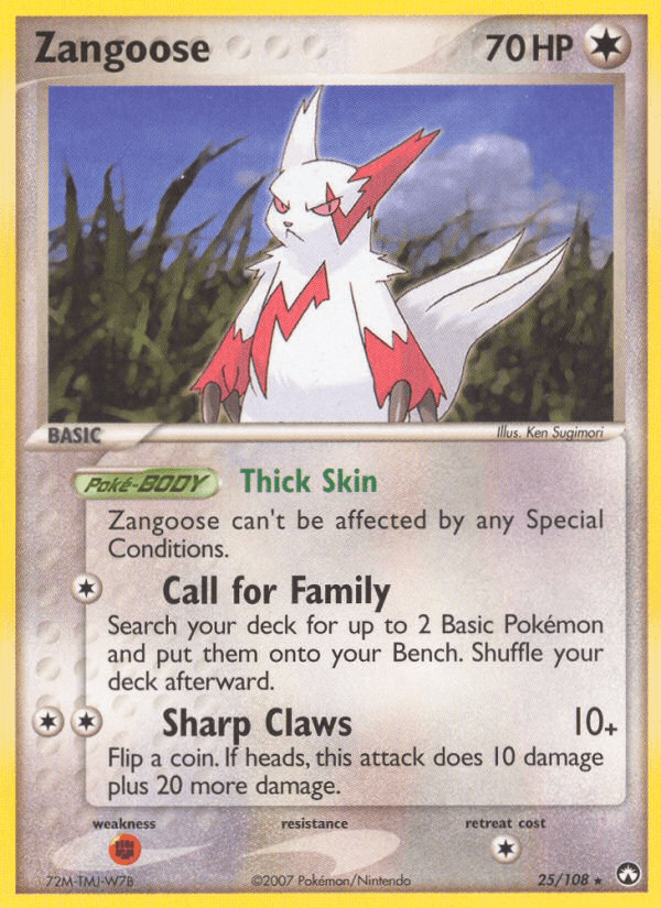 Zangoose — Power Keepers